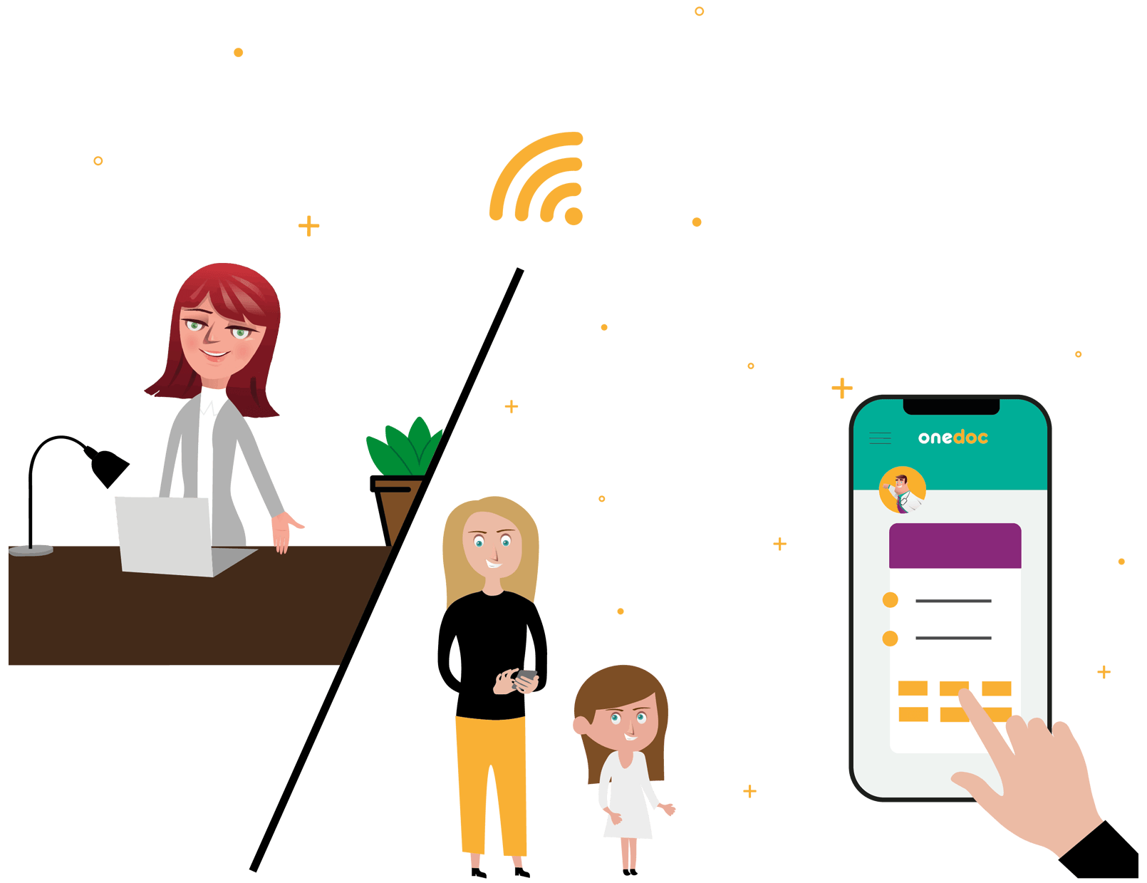 Start video consulting in one click